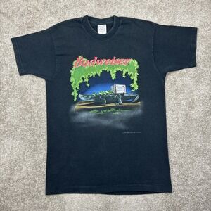 Vintage 1996 Budweiser Alligator T Shirt Large